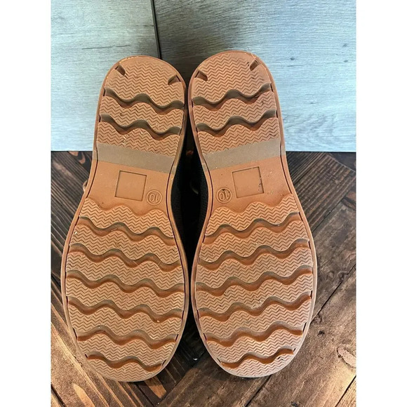 Goodfellow Thermalife Rain Duck Boots Men’s 10 Black Brown Neutral Winter Fall - Picture 4 of 15